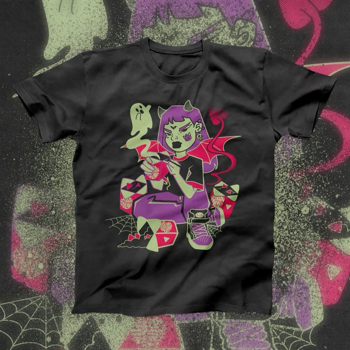 ChillinWeen x Aline Apple